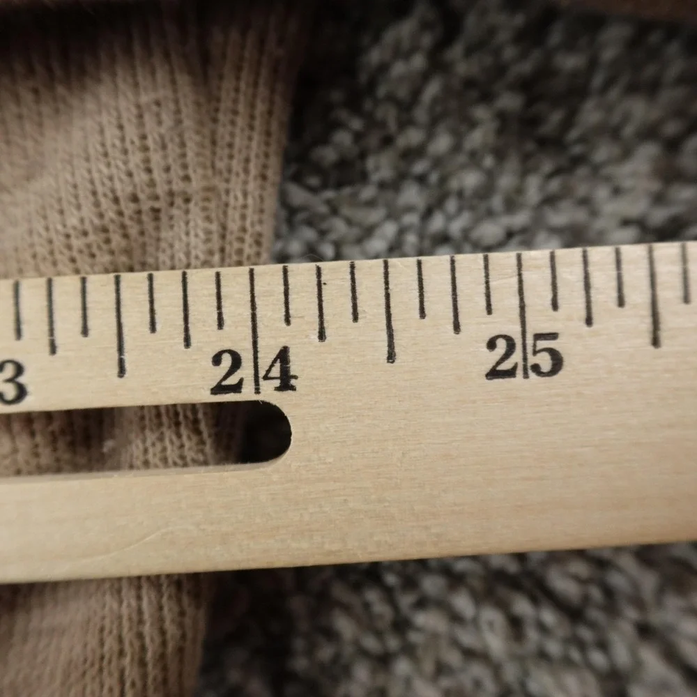 Banana Republic Sweater Mens 2XL‎ Beige Brown Tan Thermal Knit Crewneck Pullover